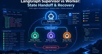 LangGraph Multi-Agent Collaboration in Practice: Designing Supervisor, Worker, and State Handoff - XBSTACK